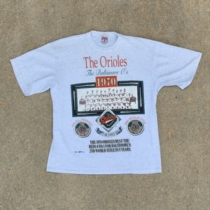 Vintage 90s Baltimore Orioles MLB Tshirt